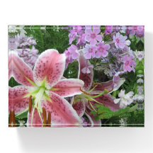 Hübsche Blume Rechteckpapier