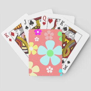 Hübsche Blume Spielkarten