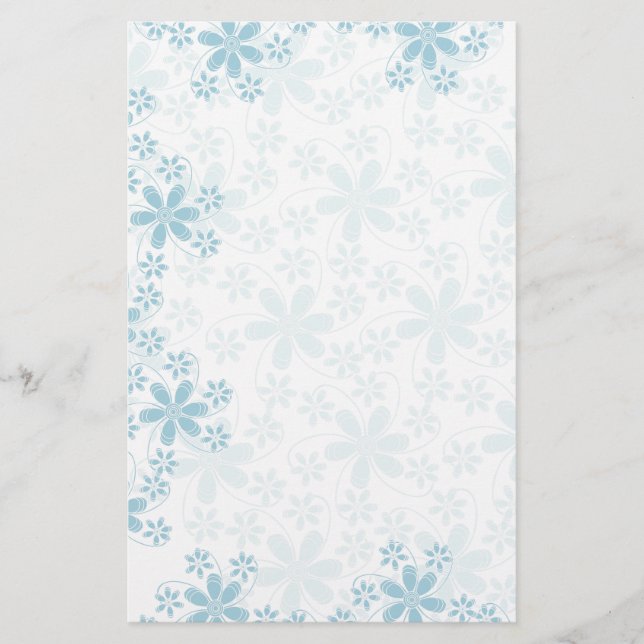 Hübsche Blume Stationery-Floral Briefpapier (Vorderseite)
