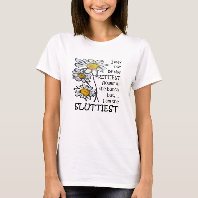 Hübsche Blume T-Shirt (Vorderseite)