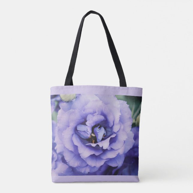 Hübsche Blume Tasche (Rückseite)