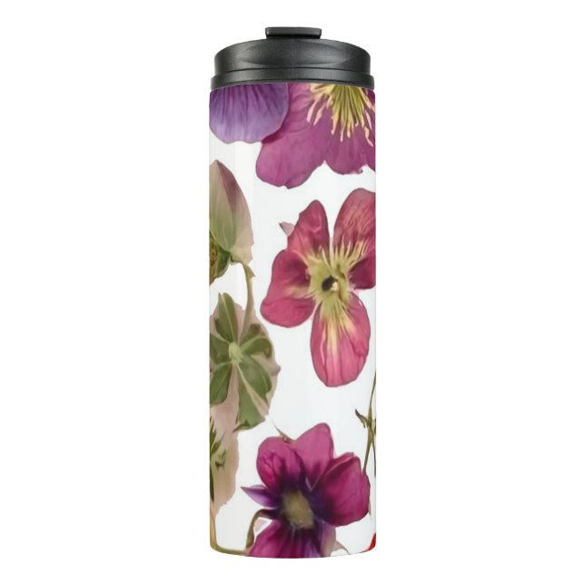 HÜBSCHE BLUME - THERMOSBECHER (Vorderseite)