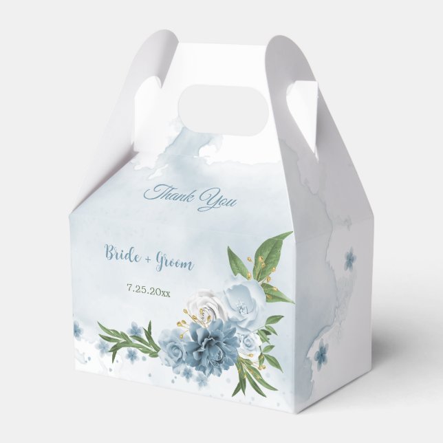 hübsche Blumen Geschenkschachtel (Vorderseite)