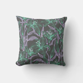 Hübsche Blumendekoration auffallend Kissen