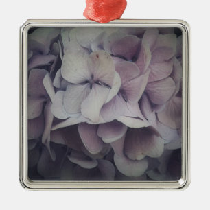 Hübsche Blüten Silbernes Ornament