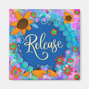 Hübsche Blütenblüte - Modern inspirierend Magnet