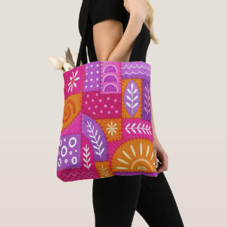 Hübsche Bohemian gemusterte Tote-Tasche Tasche