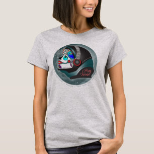Hübsche böse Sirene - Ernte-Spitze T-Shirt