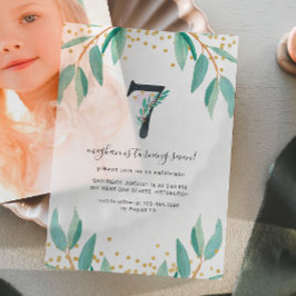 Hübsche Botanische 7. Geburtstagsparty