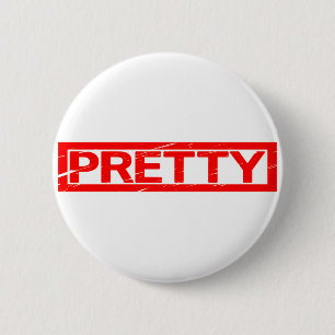 Hübsche Briefmarke Button