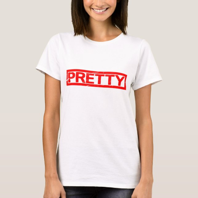 Hübsche Briefmarke T-Shirt (Vorderseite)