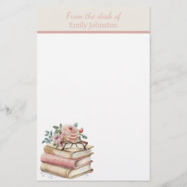 Hübsche Bücher Personalisiert Briefpapier