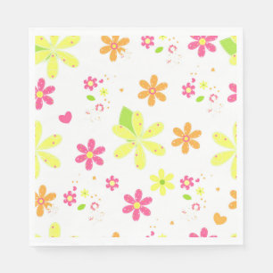 Hübsche Daisies Serviette