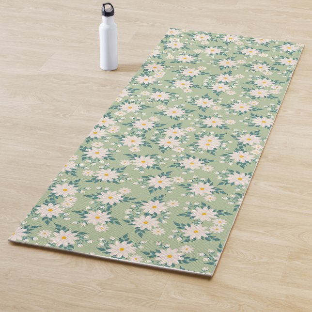 Hübsche Daisies Yogamatte (Beispiel)