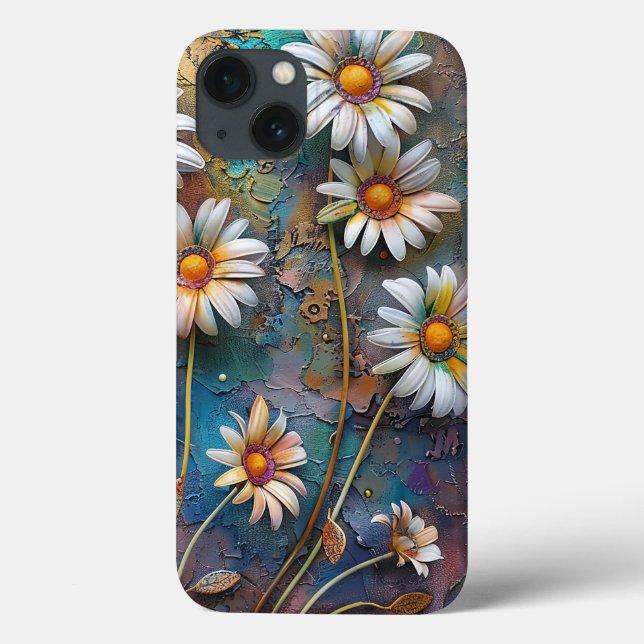 Hübsche Daisy Blume Wildblumen Blume Case-Mate iPhone Hülle (Rückseite)