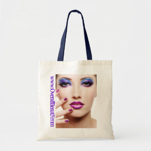 Hübsche Dame Logo Tote Tragetasche