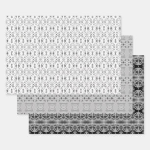 Hübsche Designer-Papierblätter Geschenkpapier Set