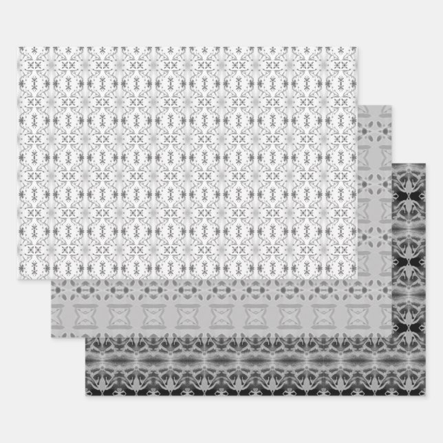 Hübsche Designer-Papierblätter Geschenkpapier Set (Set)