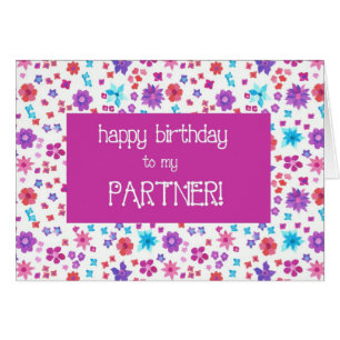 Hübsche Ditsy Floral für Partner Geburtstag