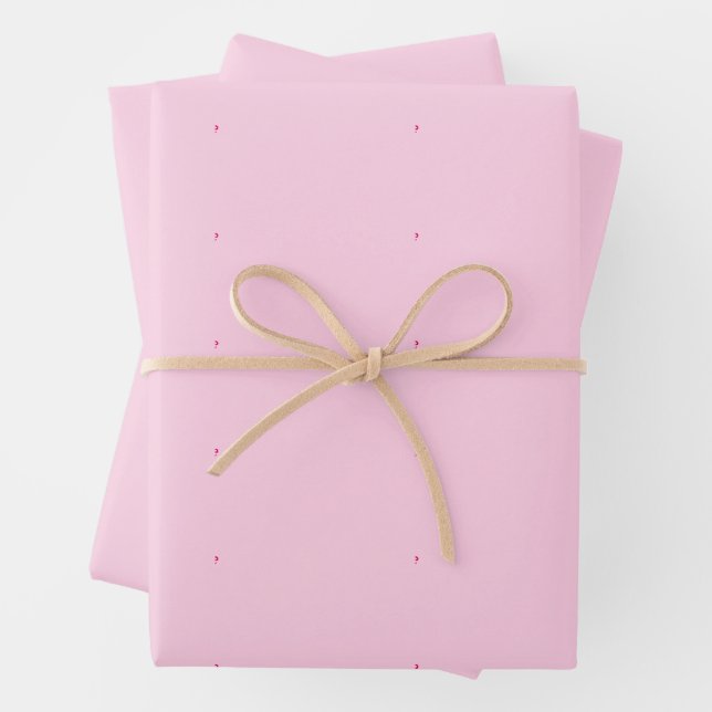 Hübsche Einhorn-Schmetterlinge Blume Personalisier Geschenkpapier Set (Beispiel)