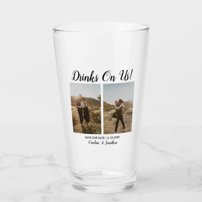 Hübsche, einzigartige -Foto auf uns Glas (Vorderseite)