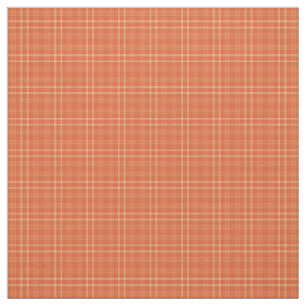 Hübsche Fall Orange Tartan Muster Stoff