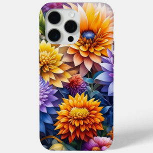 Hübsche Farbige Ai Art Blume Personalisiert Case-Mate iPhone Hülle