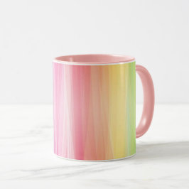 Hübsche Farbspektrum im Inneren zu Geschenk Name K Tasse