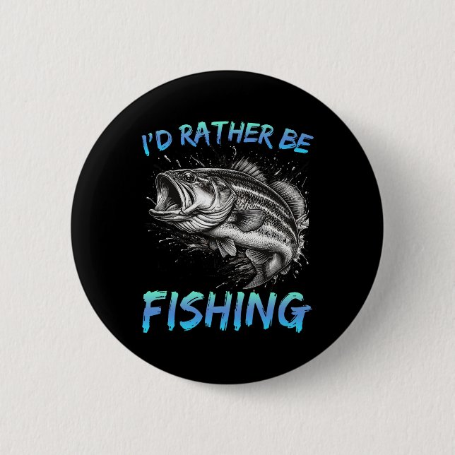 Hübsche Fischerei, die ich eher als Fischer fische Button (Vorderseite)