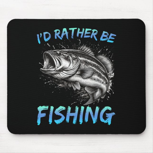 Hübsche Fischerei, die ich eher als Fischer fische Mousepad (Vorne)
