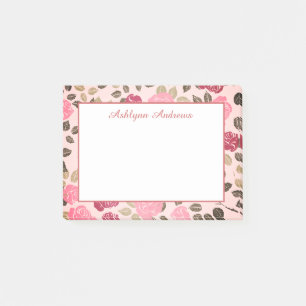 Hübsche Flora Post-it Klebezettel