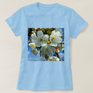 Hübsche florale Apfelblüte T-Shirt