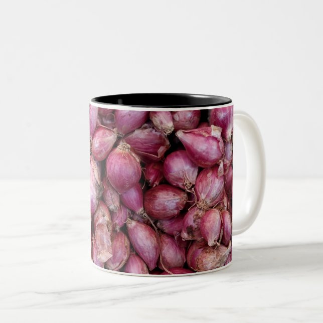 Hübsche Früchte Zweifarbige Tasse (VorderseiteRechts)