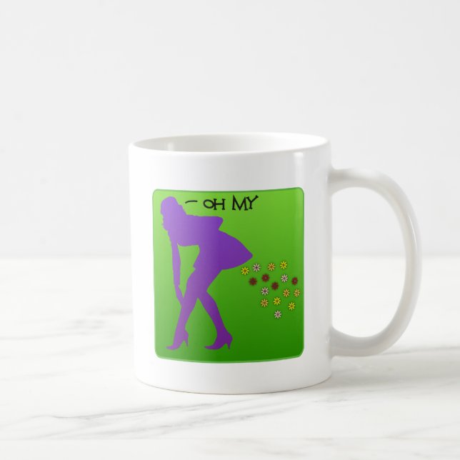 Hübsche Furz Kaffeetasse (Rechts)