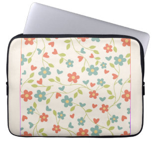 Hübsche Gänseblümchen in vielen Farben  Laptopschutzhülle