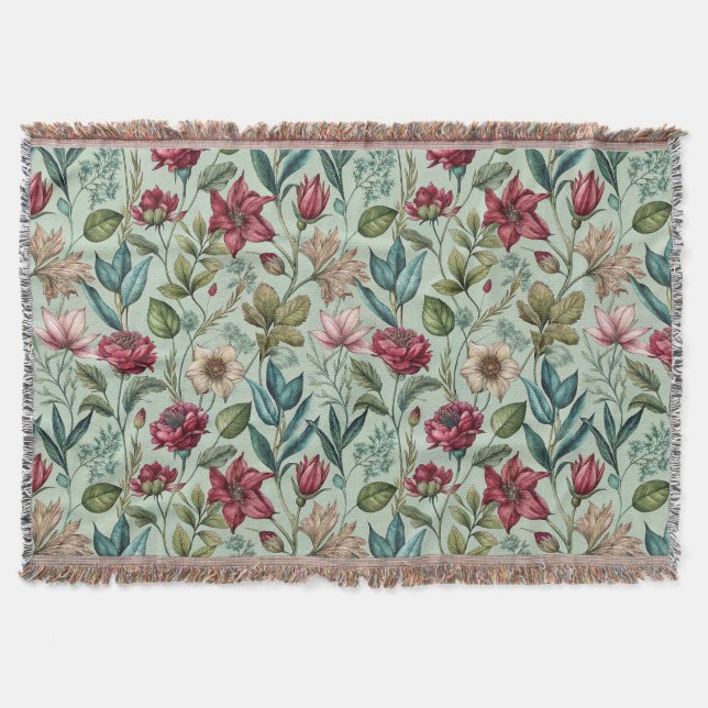 Hübsche Giftblüten Decke (Vorderseite)