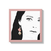 Hübsche Girl-Fashion-Illustration niedlich