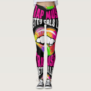 Hübsche Girls wie Trap Music Leggings
