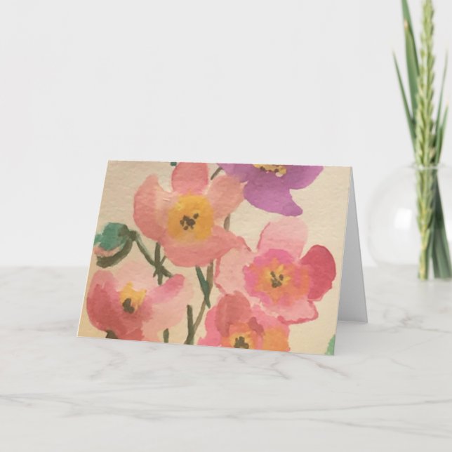 Hübsche Grußkarte 2 Karte (Vorderseite)