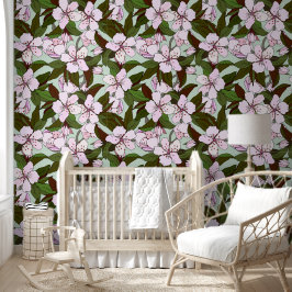 Hübsche handgezeichnete Blume Moderne, elegante Mo Tapete