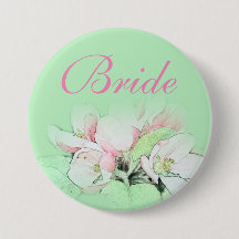 Hübsche hellrosa Apfelbraut, Bräutigam