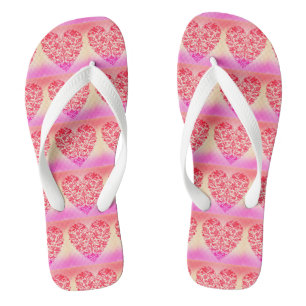 Hübsche Herzen Flip Flops