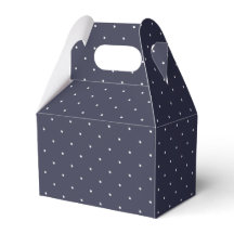 Hübsche Hochzeit der blauen Polka-Dots
