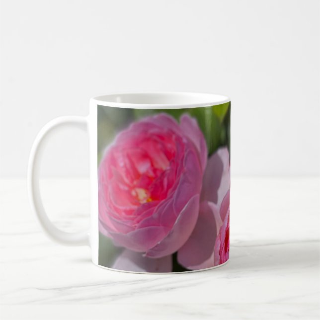 Hübsche Hübsche Rosensteine Kaffeetasse (Links)
