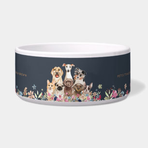 Hübsche Hunde Groomer Napf