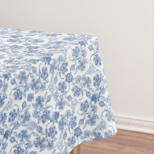 Hübsche Indigo-Blau-ethnische Tischdecke