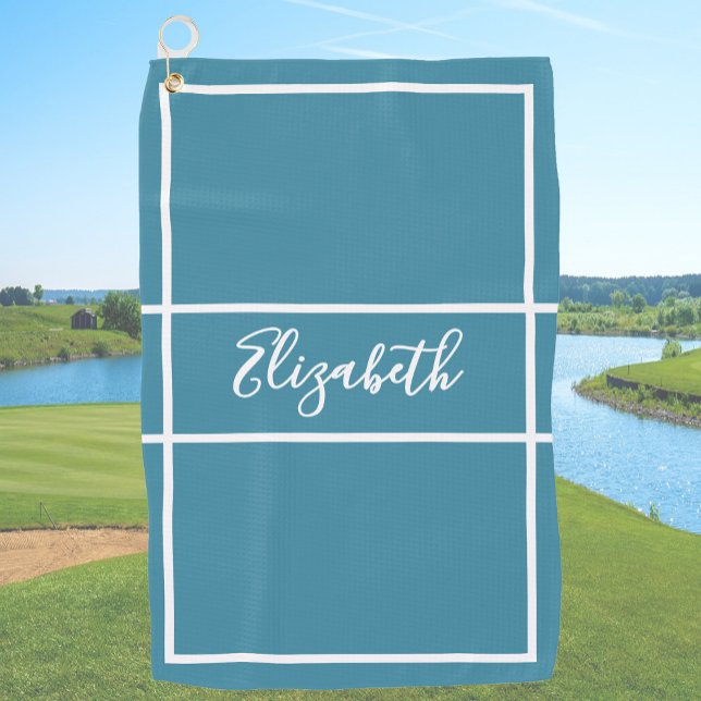 Hübsche individuelle Namen Golfhandtuch (Von Creator hochgeladen)
