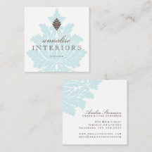 Hübsche Innenarchitekt-Geschäfts-Karten