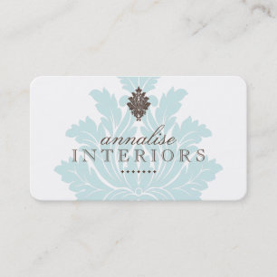 Hübsche Innenarchitekt-Geschäfts-Karten Visitenkarte