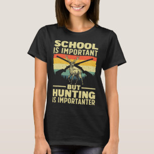 Hübsche Jagdkunst für Jungen Männer Hirschjäger Wi T-Shirt